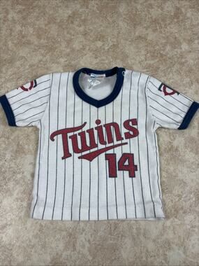 VTG Minnesota Twins Baby Shirt Top Size 9 Month